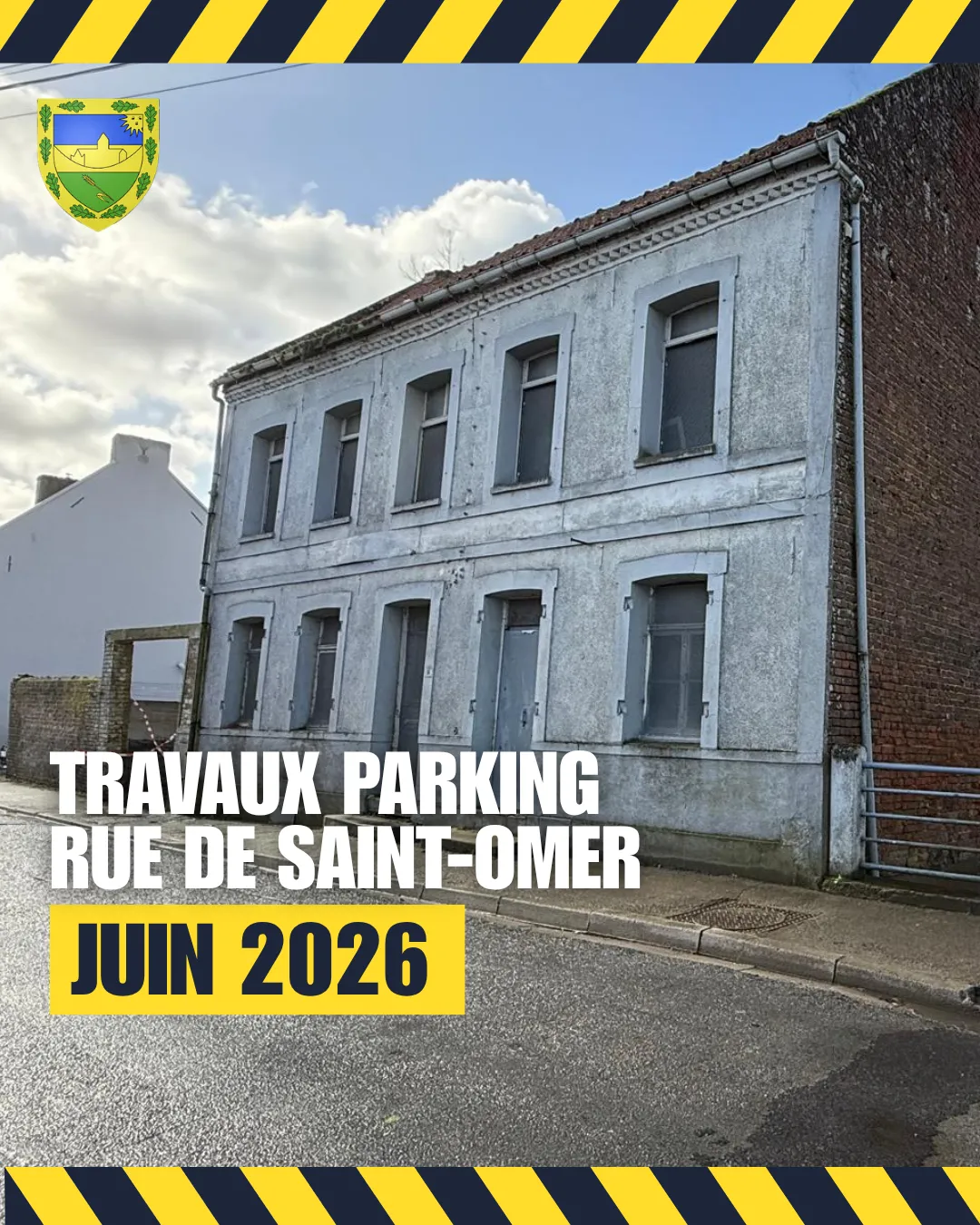 Démarrage des Travaux du Parking de la rue de Saint-Omer en juin 2026