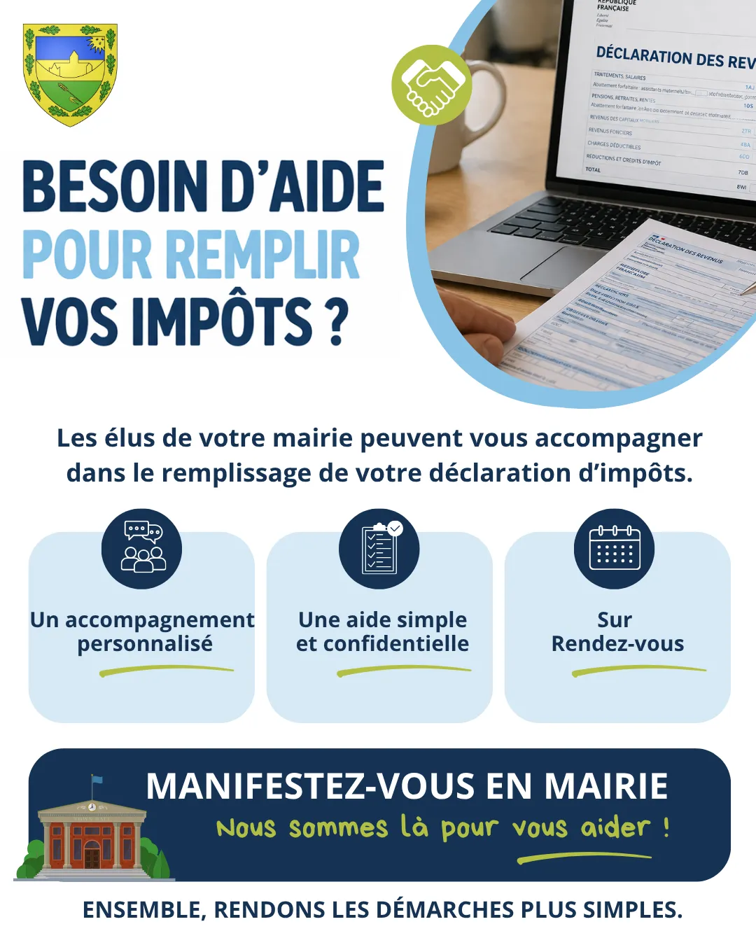aide pour remplir ses impôts