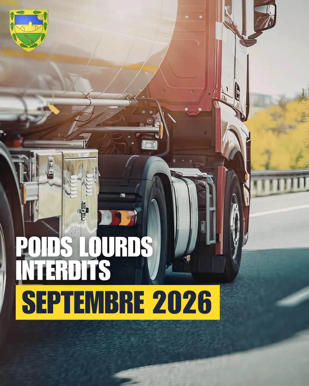 poids lourds en transit interdit dans Ecques en septembre 2026