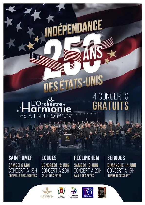 L'harmonie de Saint-Omer à Ecques le 12 juin 2026