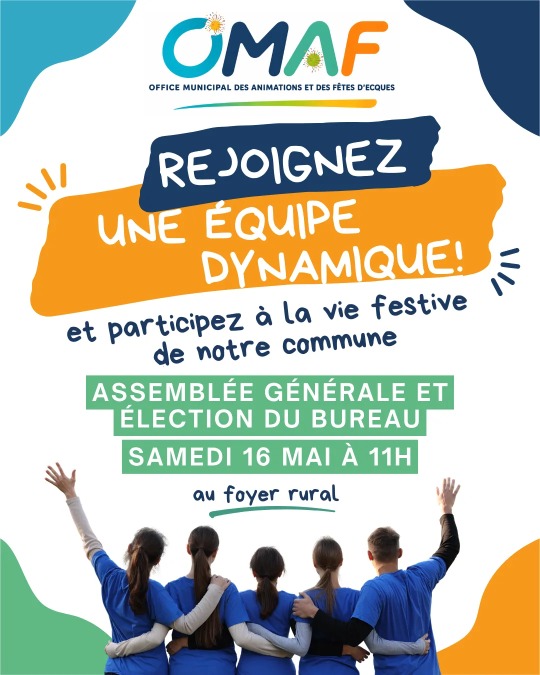 rejoignez l'office municipal des animations et des fêtes d'Ecques