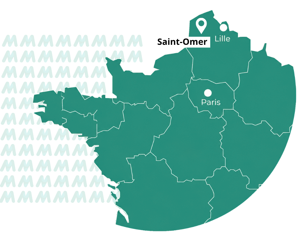 Saint-Omer carte de Saint-Omer pour Mouvéo