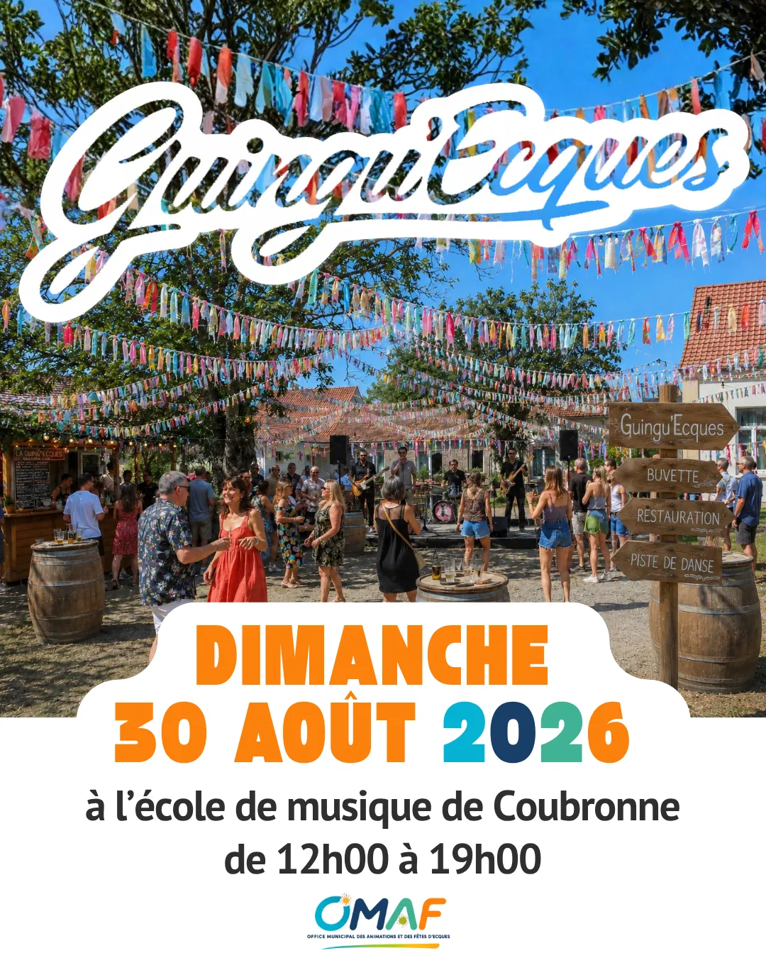 1ère édition de la Guingu'Ecques le dimanche 30 août 2026