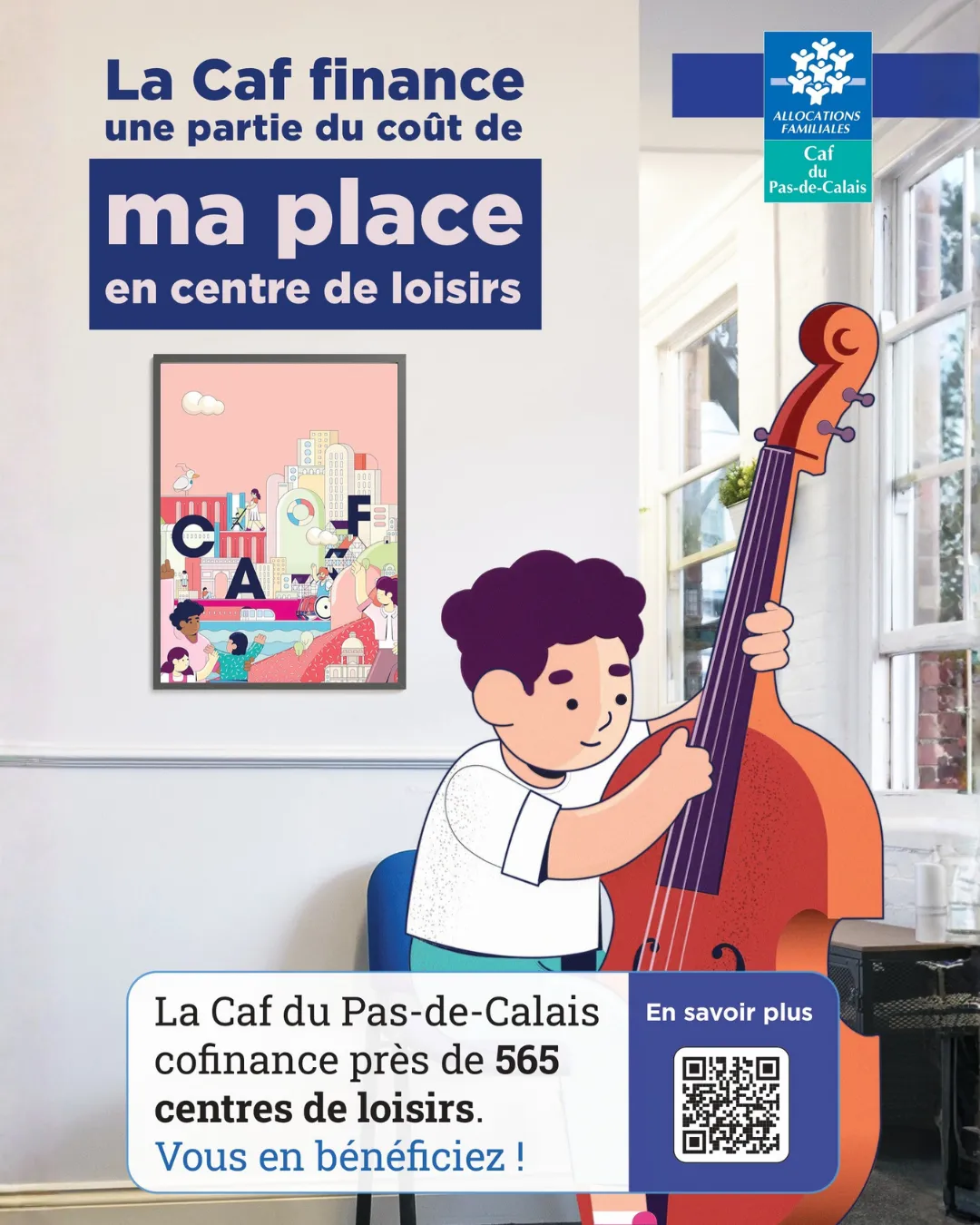 affiche CAF