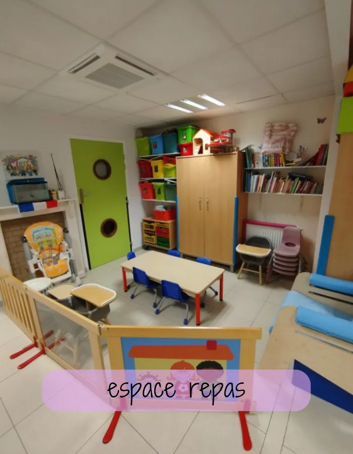 espace repas Maison des Bout'choux