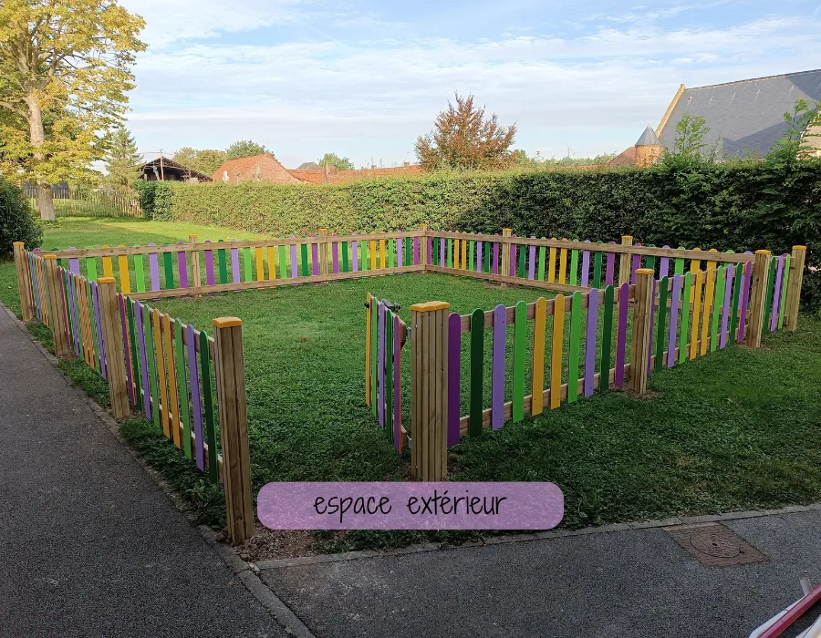 espace extérieur Maison des Bout'choux