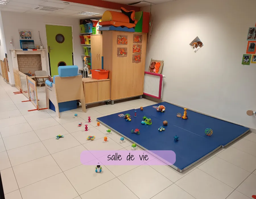 salle de vie Maison des Bout'choux